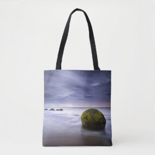 Moeraki Boulders Sunrise Seascape Tote Bag