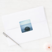 Moeraki Boulders Vierkante Sticker (Envelop)