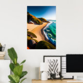 Moeraki - Canvas Kunstprint Poster (Thuiskantoor)
