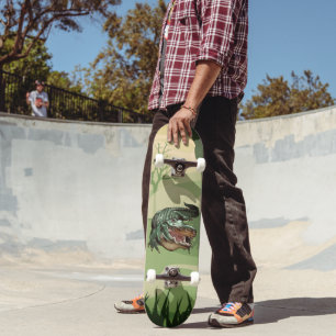 Moeras Alligator Kaaiman Persoonlijk Skateboard