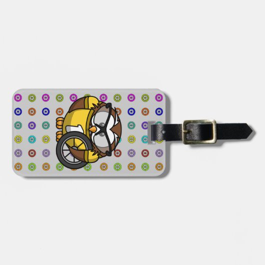 moeras bagagelabel (Voorkant horizontaal)