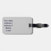 moeras bagagelabel (Achterkant horizontaal)