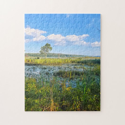Moeras bij Massabesic Legpuzzel (Verticaal)