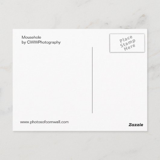 moeras briefkaart (Achterkant)