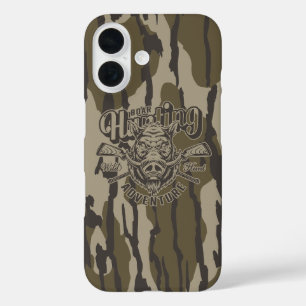 Moeras Camo Everzwijn Jagen Wild Zwijn iPhone 16 Hoesje
