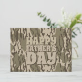 Moeras Camo Fijne Vaderdag Kaart (Staand voorkant)