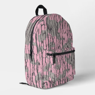 Moeras camouflage Roze voor Vrouwen en Meisjes Bedrukte Rugzak