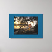 Moeras engel canvas afdruk (Voorkant)