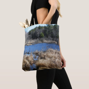 Moeras in het voorjaar Natuur Tote Bag