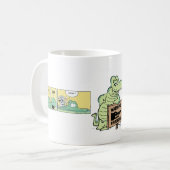 Moeras Krokodile Cartoon Koffiemok (Voorkant links)