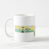 Moeras Krokodile Cartoon Koffiemok (Links)