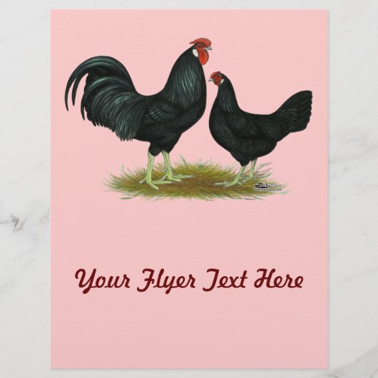 Moeras Madelief Kippen Flyer (Voorkant)