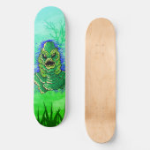 Moeras Monster Schrik Fun  Persoonlijk Skateboard (Voorkant)