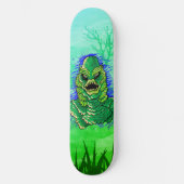 Moeras Monster Schrik Fun  Persoonlijk Skateboard (Voorkant)