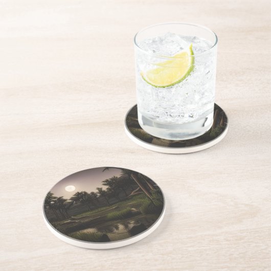 Moeras Onderzetter (Zijkant)