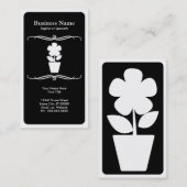 moerasbloem visitekaartje (Voorkant / Achterkant)