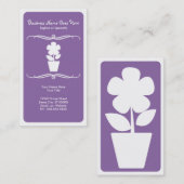 moerasbloem visitekaartje (Voorkant / Achterkant)