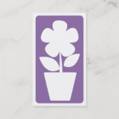 moerasbloem visitekaartje (Achterkant)