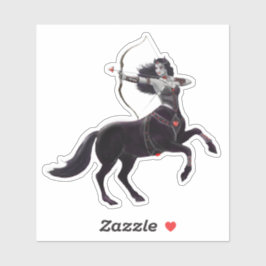 Moerasheks Centaur Ork Donkere Fantasy Krijger Sticker