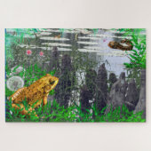 moeraskikker legpuzzel (Horizontaal)