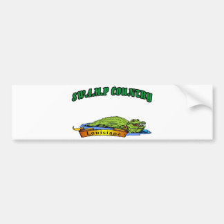 Moerasland Louisiana Bumpersticker