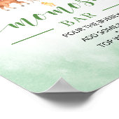 Moeraslangbord voor landbouwhuisdieren, baby showe poster (Hoek)