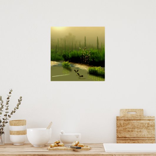 moerasmoeras poster (Keuken)