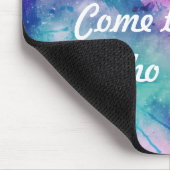 Moerasmuizenblok met waterverf-sterrenstelsel muismat (Hoek)