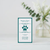 moerasschildpad visitekaartje (Staand voorkant)