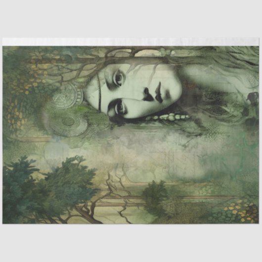 moerasschoonheid tissuepapier (Voorkant)