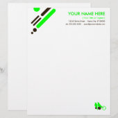 moerasvogels briefhoofd sjabloon (Voorkant / Achterkant)