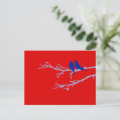 moerasvogels briefkaart (Staand voorkant)