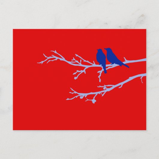 moerasvogels briefkaart (Voorkant)