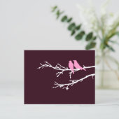 moerasvogels briefkaart (Staand voorkant)