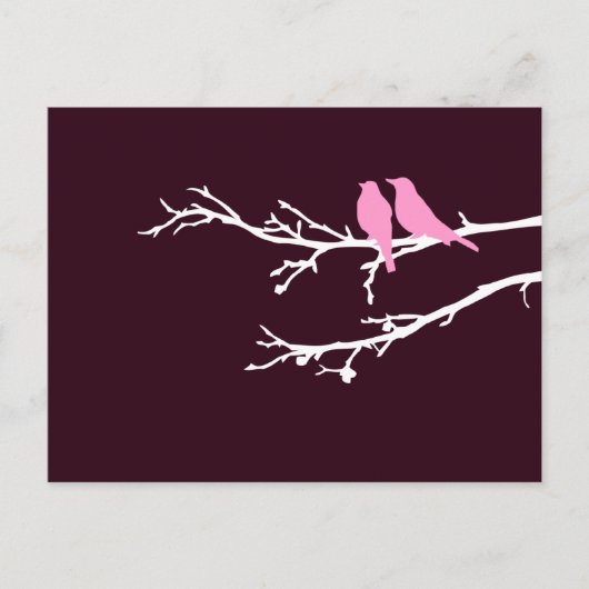 moerasvogels briefkaart (Voorkant)