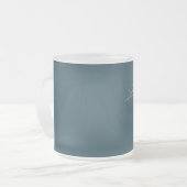 moerasvogels matglas koffiemok (Voorkant links)