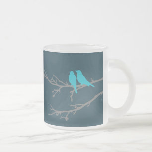 moerasvogels matglas koffiemok