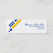 moerasvogels mini visitekaartje (Achterkant)