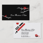 moerasvogels visitekaartje (Voorkant / Achterkant)