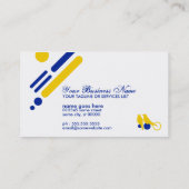 moerasvogels visitekaartje (Achterkant)