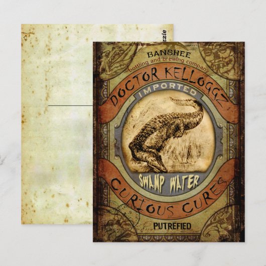 moeraswater briefkaart (Voorkant / Achterkant)