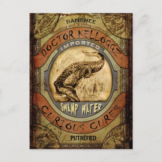 moeraswater briefkaart (Voorkant)