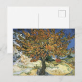 Moerbeiboom van Van Gogh Feestdagenkaart (Voorkant / Achterkant)