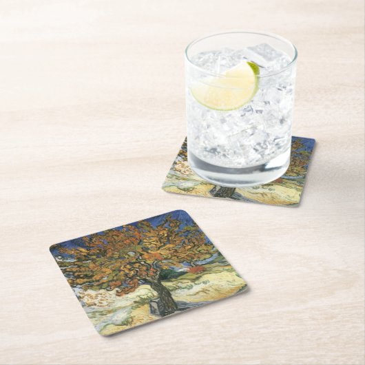 Moerbeiboom van Van Gogh Kartonnen Onderzetters (Insitu)