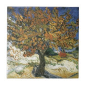 Moerbeiboom van Van Gogh Tegeltje (Voorkant)