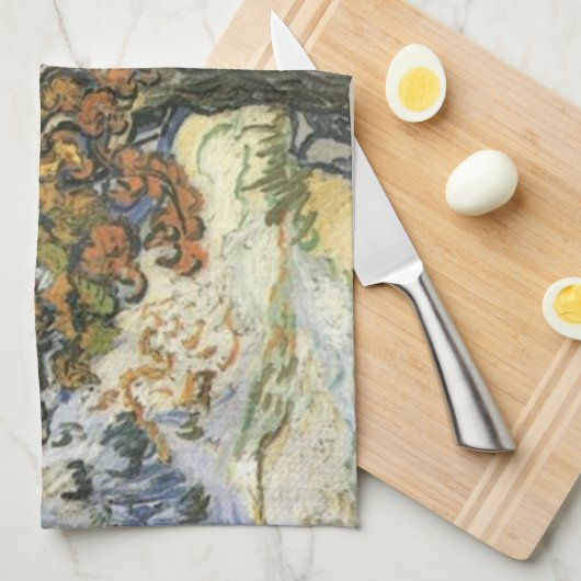 Moerbeiboom van Van Gogh Theedoek (Quarter Fold)