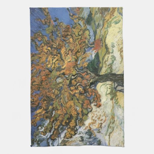 Moerbeiboom van Van Gogh Theedoek (Verticaal)