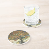 Moerbeiboom van Van Gogh Zandsteen Onderzetter (Zijkant)