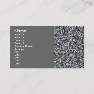 Moeren en bouten Visitekaartje