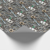 Moeren, spijkers, bouten, Hardware in Lade Cadeaupapier (Hoek)